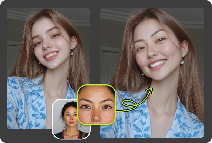 Facial Feature Swap